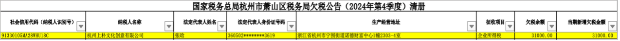 杭州上朴文化创意有限公司欠税多少情况5.png