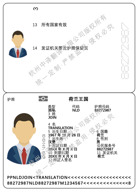 新版荷兰护照翻译成中文模板.png