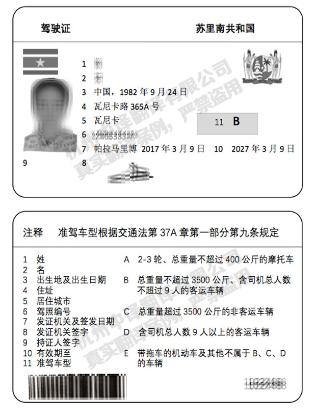 苏南里驾照翻译,荷兰语驾照翻译.jpg