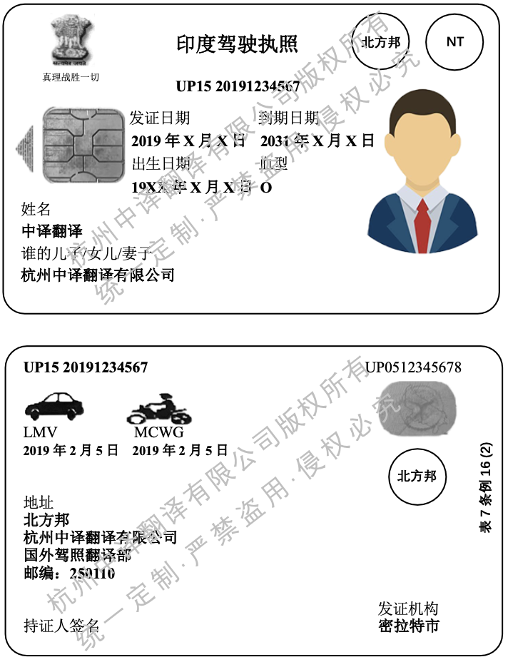 印度北方邦驾照翻译成中文.png