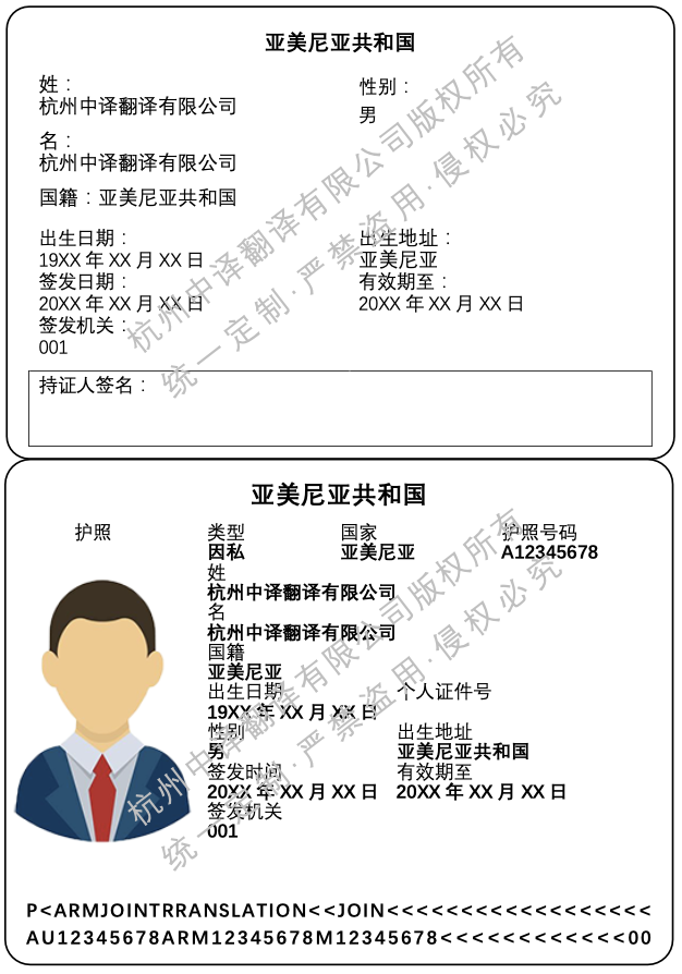 亚美尼亚护照翻译成中文.png