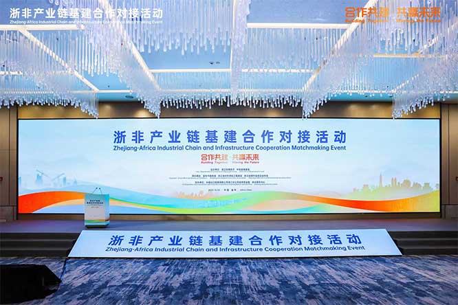 浙非产业链基建合作对接活动英语同声传译翻译